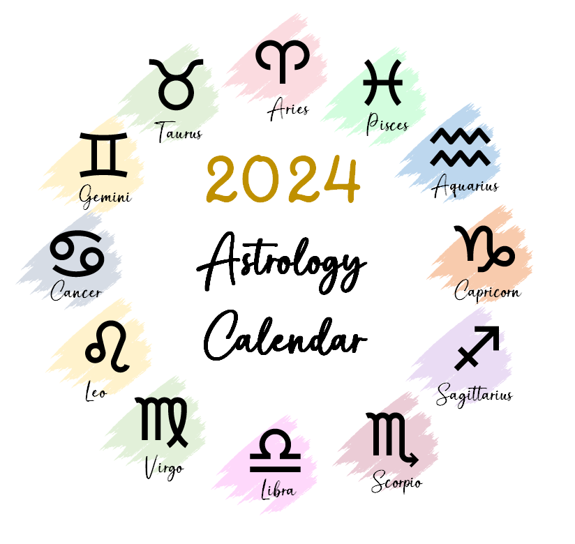 2024 Astrology calendar
